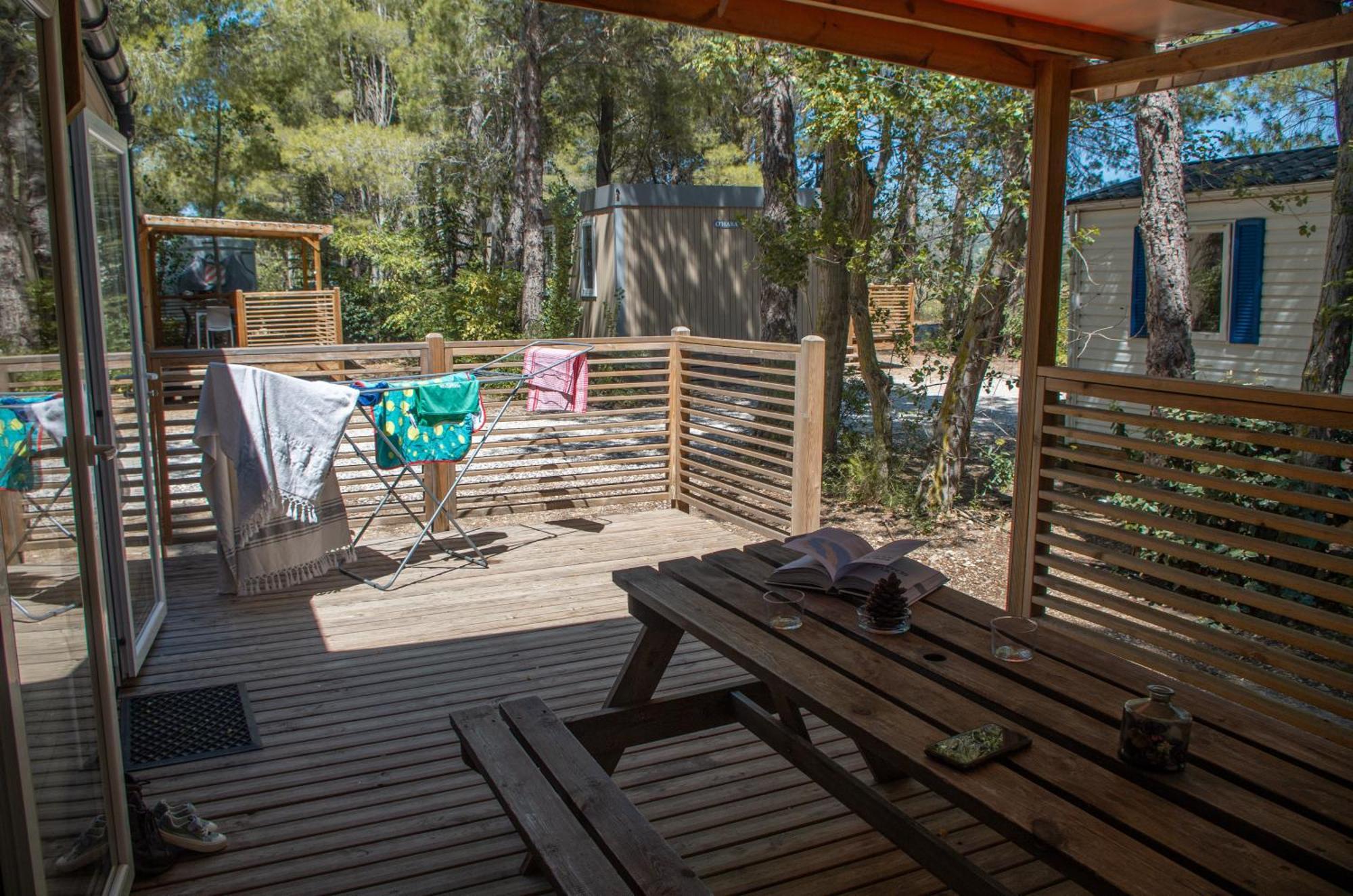 Camping La Peiriere Tuchan エクステリア 写真